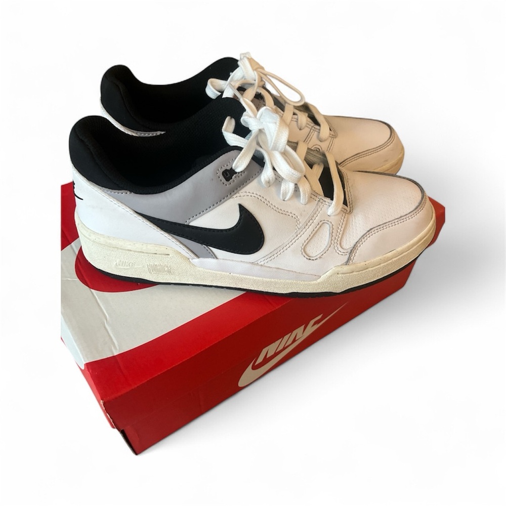 Nike Full force Low-Grey/black& white